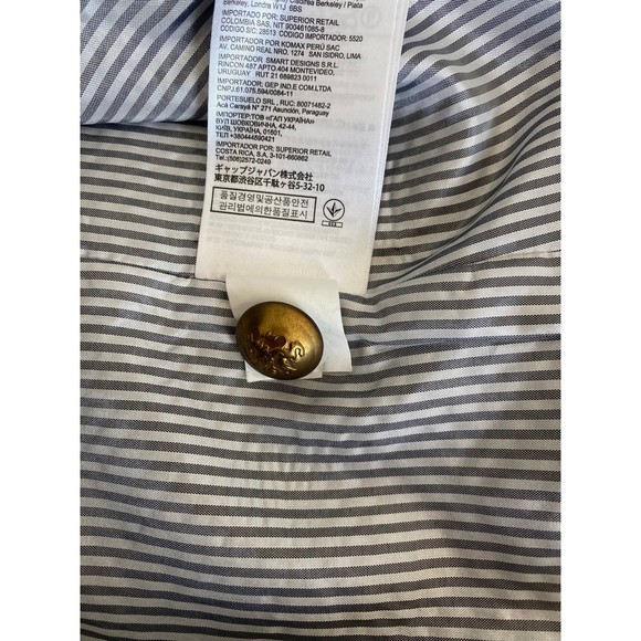 Banana Republic Black Wool Jacket Blazer Size 8 - Picture 10 of 10